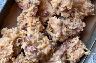 COCONUT PECAN PRALINES – The Southern Woman Cooks