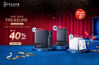 Get pleasure from next-level cleansing with the ECOVACS DEEBOT T30S this Black Friday