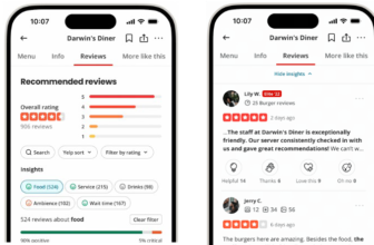 Yelp provides AI-powered scores to enterprise pages