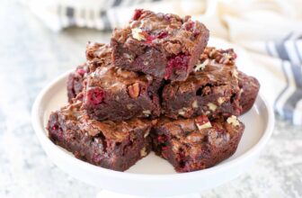 Cranberry Brownies – Barefeet within the Kitchen
