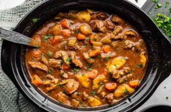 Gradual Cooker Beef Stew – The Keep At Residence Chef