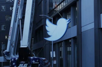 The 560-pound Twitter brand from its San Francisco headquarters is up for public sale