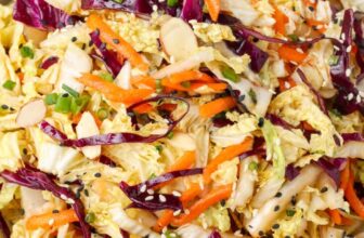 Asian Cabbage Salad – Barefeet within the Kitchen