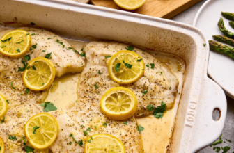Straightforward Lemon Garlic Baked Tilapia