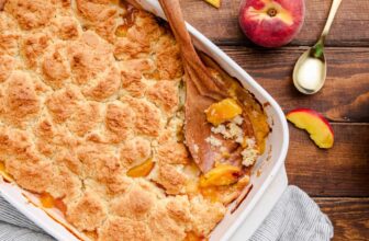 Outdated Common Peach Cobbler