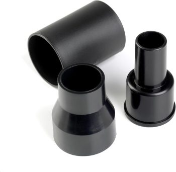 WORKSHOP WS25055A Wet/Dry Shop Vacuum Adapter Kit – 3-Piece Hose and Attachment Connector Set