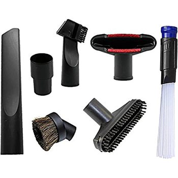 1¼-inch Vacuum Attachments Brushes Kit 1-1/4 inch 1-3/8 inch Vacuum Cleaner Accessories for 32mm and 35mm Standard Hose
