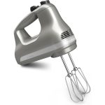 KitchenAid 5-Speed Ultra Power Hand Mixer - KHM512, Contour Silver