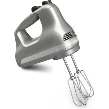 KitchenAid 5-Speed Ultra Power Hand Mixer - KHM512, Contour Silver