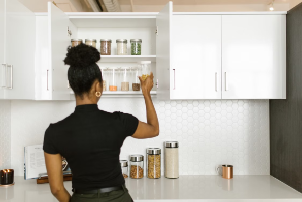 Organized modern kitchen