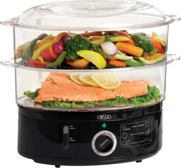 Compact cooker in use