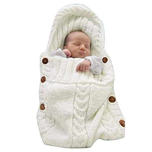 Organic cotton swaddle blankets for newborn sleep