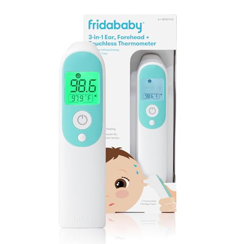 Baby monitor with night vision and room temperature display